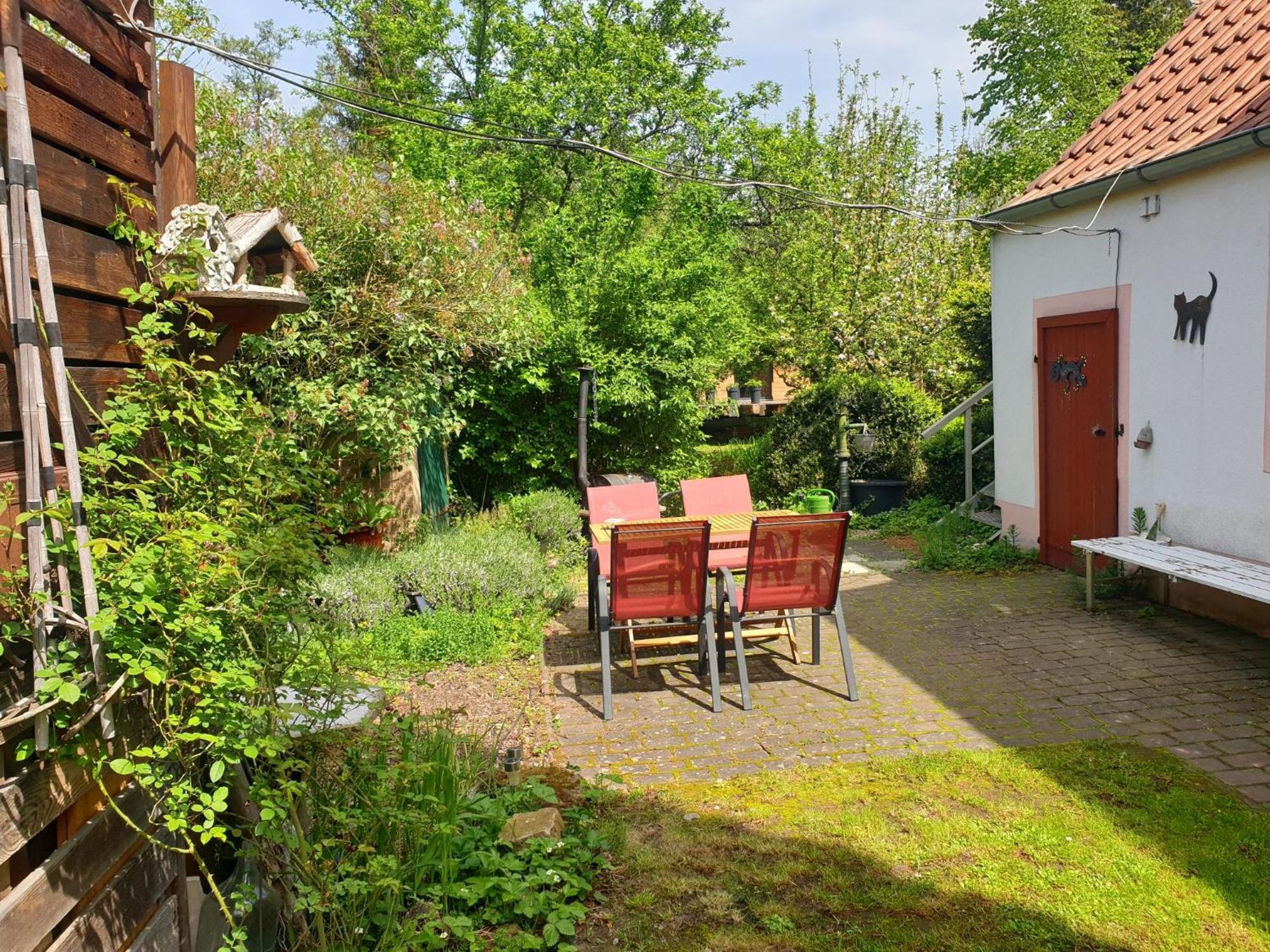 Unser Obervolkacher Ferienhaus-Einfach Gemutlich! Bagian luar foto